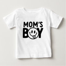 Diseño de camiseta para chico de mamá