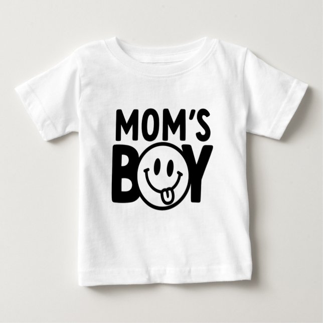 Bebé Diseño de camiseta para niño de mamá (Anverso)