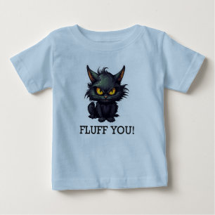 Bebé Diseño de gato negro para bebés - Camiseta de Jers