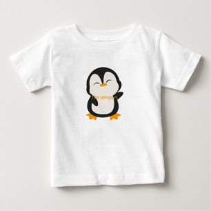 Bebé diseño de pingüino camiseta para niños diseño únic
