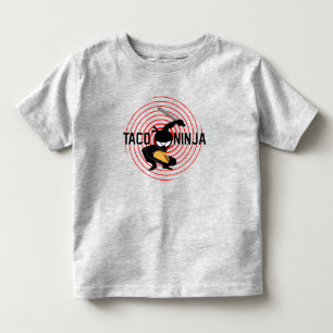 Bebé Diseño de Taco Ninja - Camiseta Toddler Fine Jerse