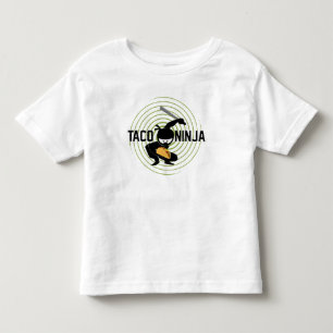 Bebé Diseño de Taco Ninja - Camiseta Toddler Fine Jerse