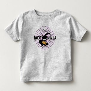 Bebé Diseño de Taco Ninja - Camiseta Toddler Fine Jerse