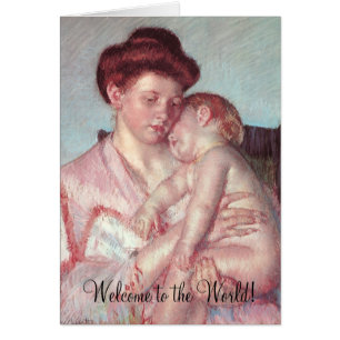 Bebé dormido de Mary Cassatt, ¡Bienvenido al mundo