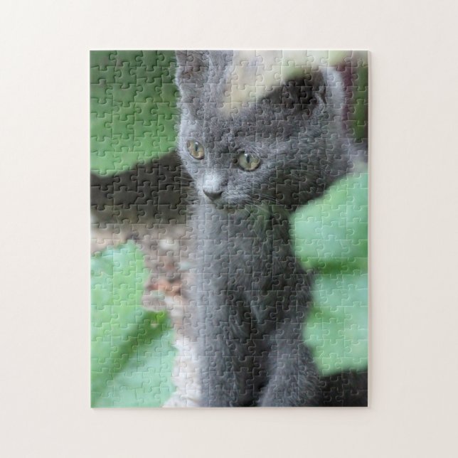 Bebé dulce gatito rompecabezas (Vertical)