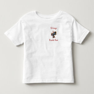 Bebé EL Coqui, la camiseta del niño de Puerto Rico