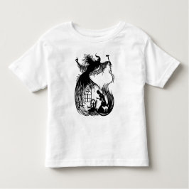 Bebé El cuento de hadas clásico. Diseño único. Camiseta