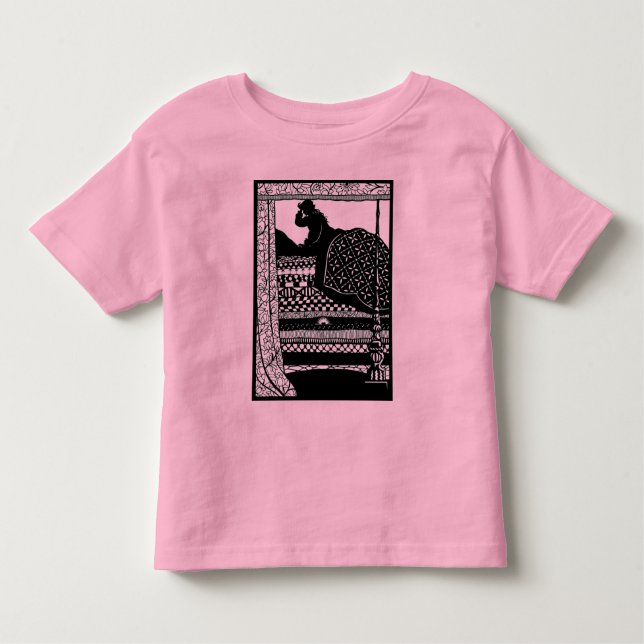 Bebé El cuento de hadas clásico. Diseño único. Camiseta (Anverso)