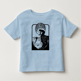 Bebé El cuento de hadas clásico. Diseño único. Camiseta