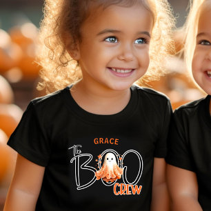Bebé El equipo de Boo llama a la camiseta de Halloween