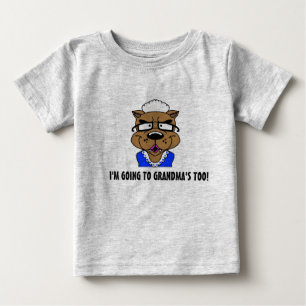 Bebé El ir a la camiseta de las abuelas también