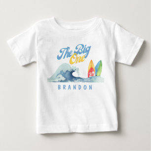 Bebé El nombre personalizado de la camiseta grande de u