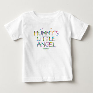 Bebé El pequeño ángel de la mamá - camiseta para bebés