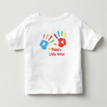 El Pequeño Artista de Papá - Camiseta para Niños