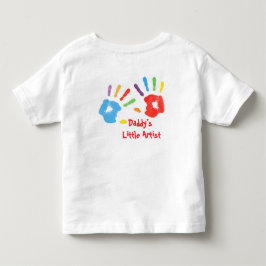 Bebé El Pequeño Artista de Papá - Camiseta para Niños