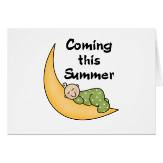 Bebé el verano de la luna