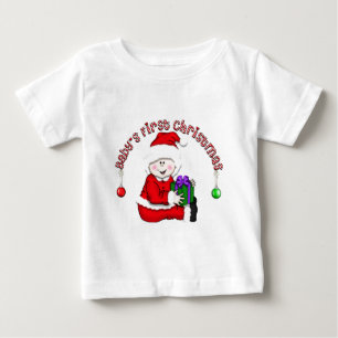 Bebé Elf Blanco Primeras camisetas y regalos de Na