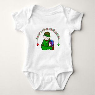 Bebé Elf Blanco Primeras camisetas y regalos de Na