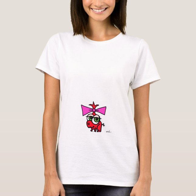 bebé ella smirk camisa (Anverso)