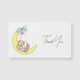 Bebé en el diseño de la luna Elegant Script Gracia