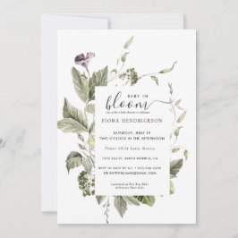 Bebé en flor | Baby Shower Floral Greenery