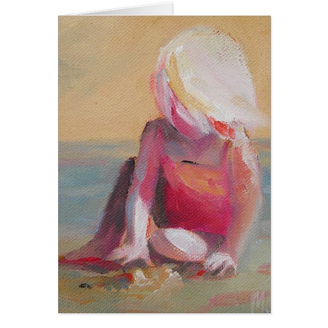 bebé en la playa (Frente)