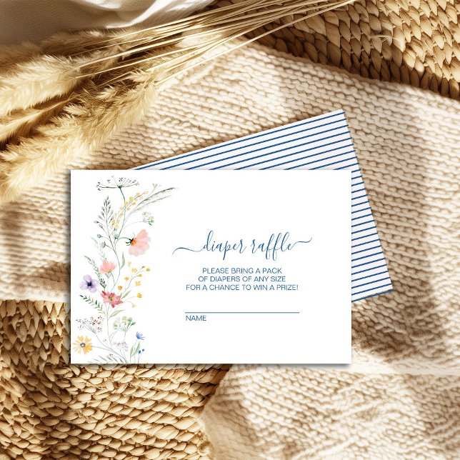 Bebé en la tarjeta de cierre Bloom Wildflowers (Subido por el creador)