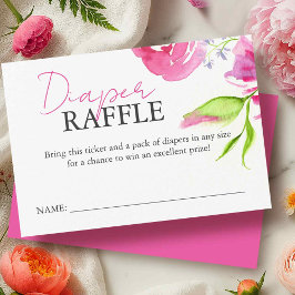 Bebé en las tarjetas de clausura de Bloom Raffle