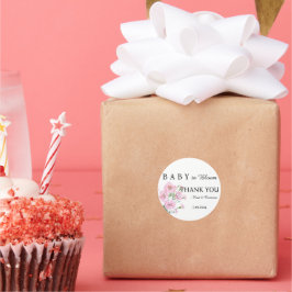 Bebé en los Pegatinas favoritos de Baby Shower
