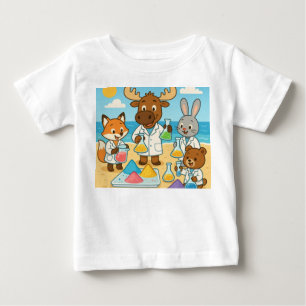 Bebé Equipo de Ciencia Arenosa – Camiseta Inteligente y