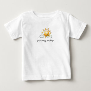 Bebé eres mi camiseta de niño soleado