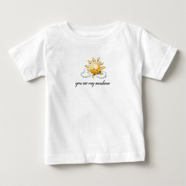 Bebé eres mi camiseta de niño soleado (Anverso)