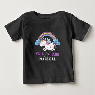 Bebé Eres Una Camiseta Magica De Unicornio