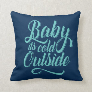Bebé es Cojín decorativo exterior frío