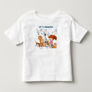 Bebé Es mi camiseta de la orquesta para niños