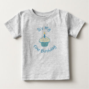 Bebé Es mi primera camiseta de cumpleaños