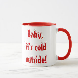 Bebé, es taza exterior fría