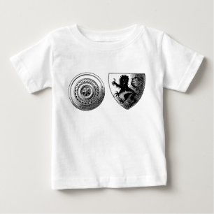 Bebé Escudo medieval de la camiseta de un niño