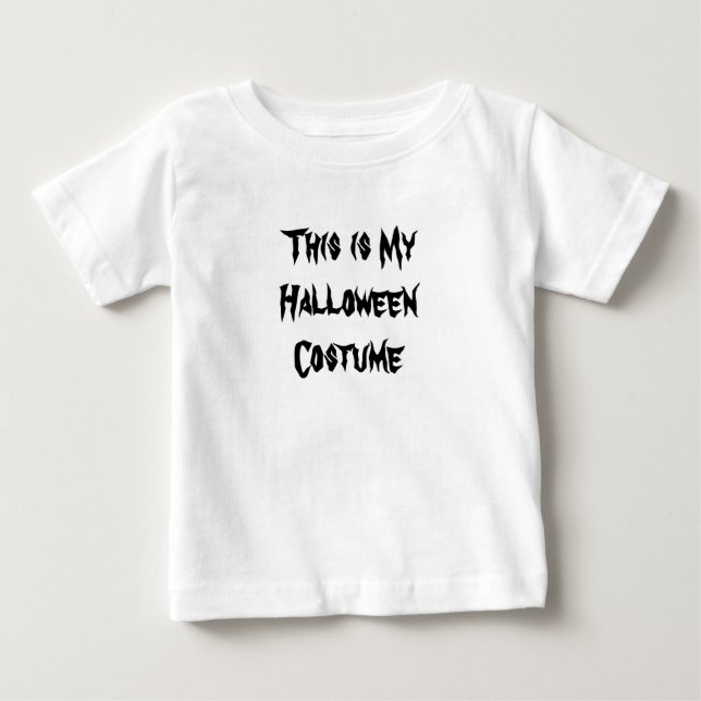 Bebé Esta Es Mi Camiseta De Halloween (Anverso)