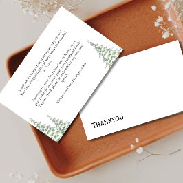 Bebé Está frío afuera gracias a la tarjeta de bebé