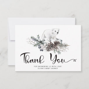 Bebé, está frío fuera de la ducha de bebé, tarjeta