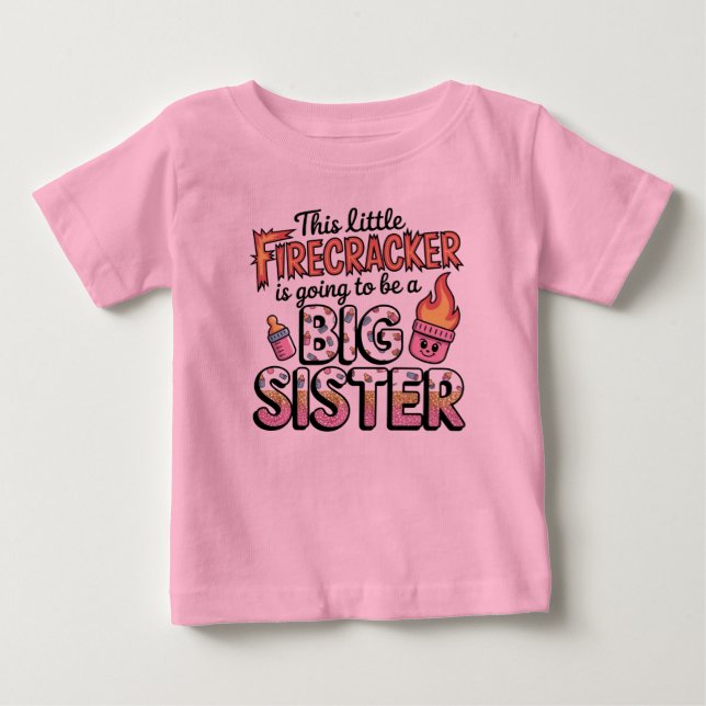 Bebé Esta pequeña camiseta de petardo (Anverso)