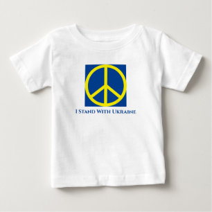 Bebé Estoy con la camiseta de Ucrania