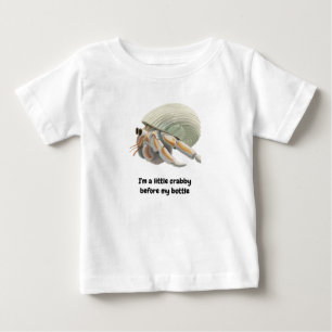 Bebé Estoy un poco gruñón antes de mi camiseta de biber