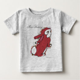 Bebé Extraño enterizo de Bunny, camiseta para niños