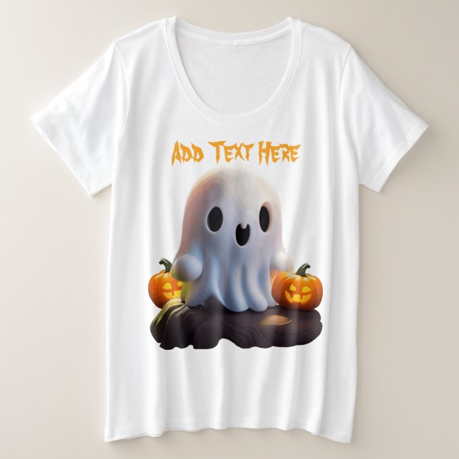Bebé Fantasma Típico personaje de Halloween (Anverso del diseño)