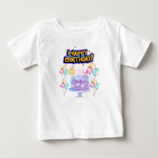 Bebé Fiesta de cumpleaños Sparkle Baby Girl camiseta