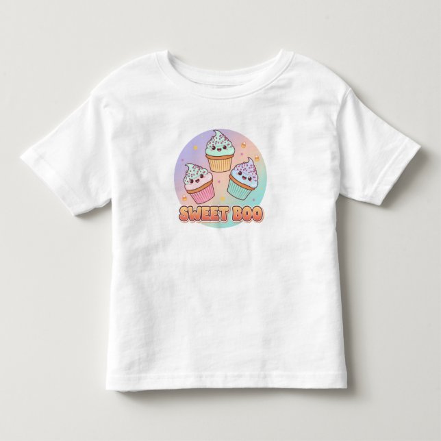 Bebé Fiesta del pastel fantasma - Camiseta de Halloween (Anverso)