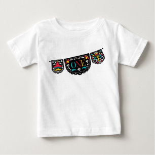 Bebé Fiesta primera camiseta de cumpleaños