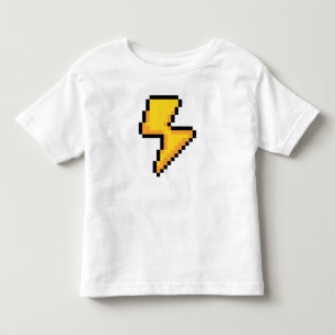 Bebé ¡Flash! Camiseta de la Novedad del estilo del pixe